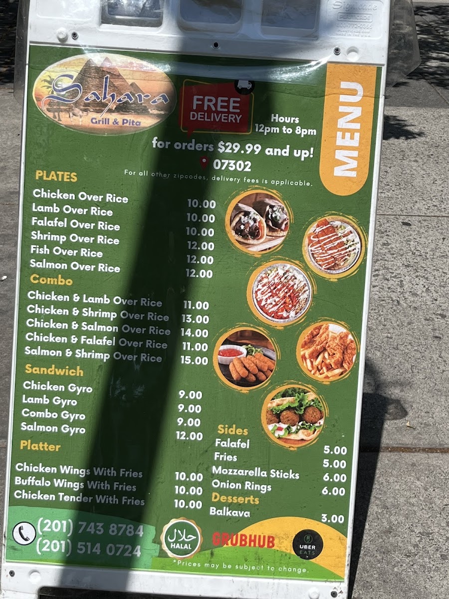 Menu Sahara Grill & Pita-4